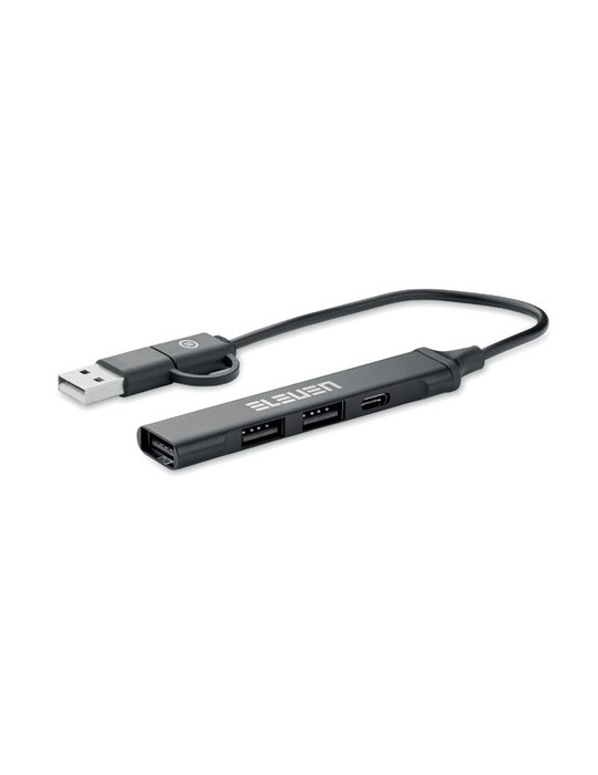 Hub USB 4 ports Pratique Personnalisé pas cher