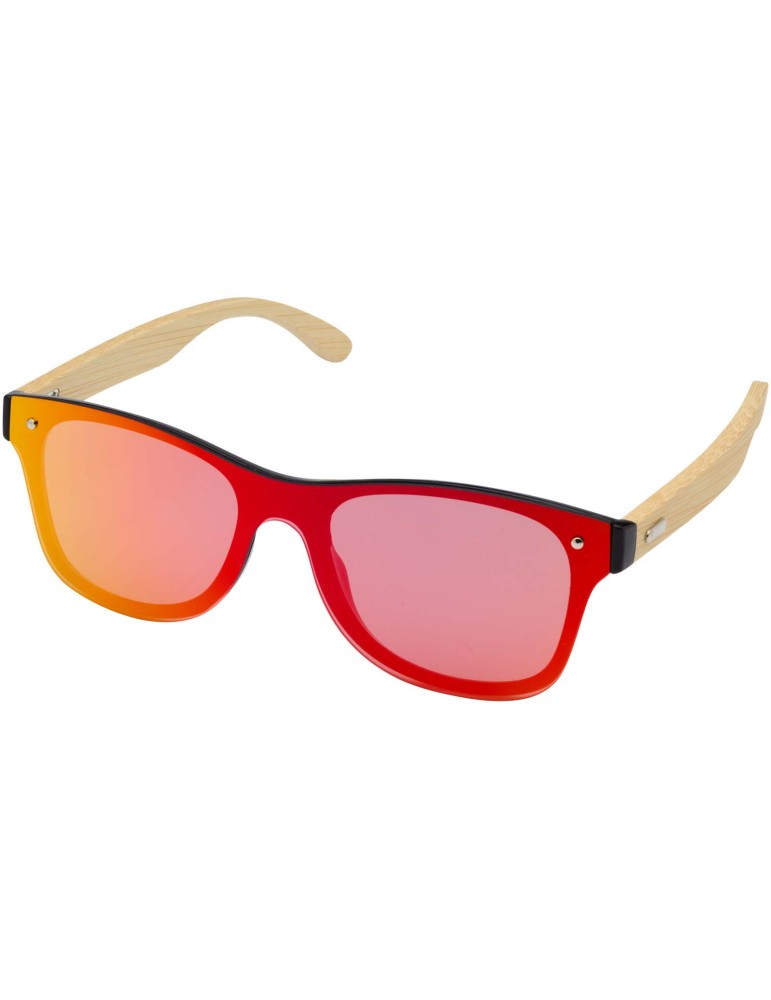 Lunettes de soleil Tan avec branches en bambou