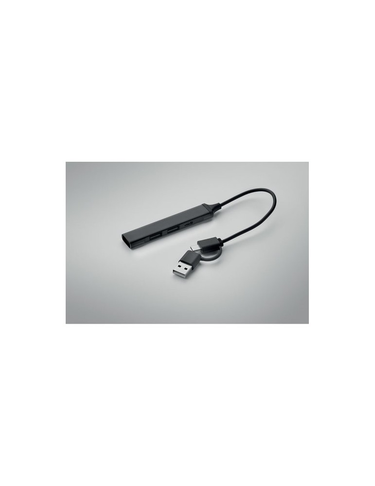 Hub USB 4 ports Pratique Personnalisé pas cher
