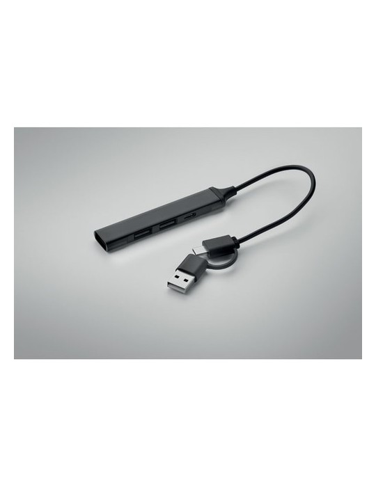 Hub USB 4 ports Pratique Personnalisé pas cher