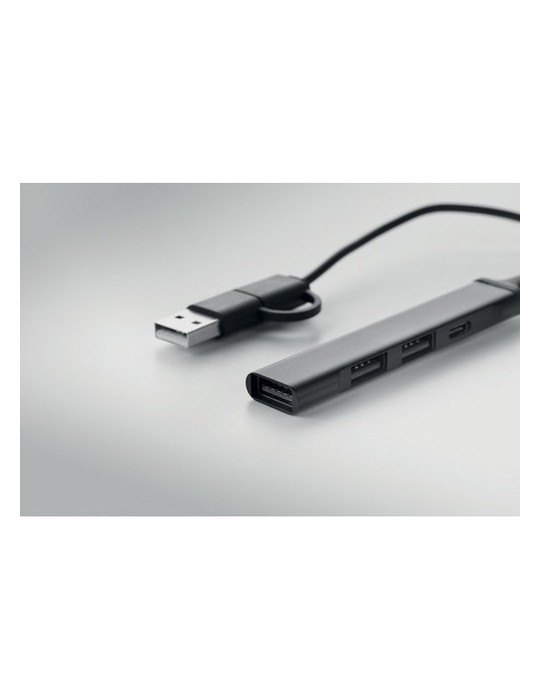 Hub USB 4 ports Pratique Personnalisé pas cher