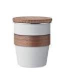 Gobelet Incassable 350 ml en Acier Inox Personnalisé WALNUT pas cher