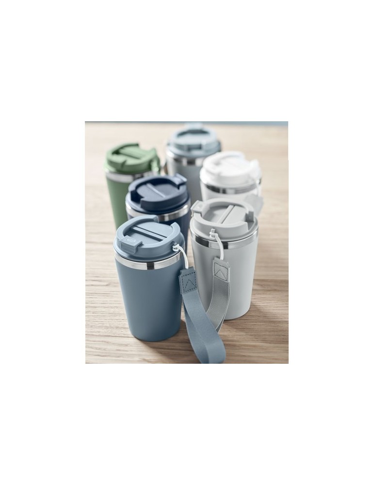 Gobelet Double Paroi Eco-Friendly TOPAZ Personnalisé pas cher