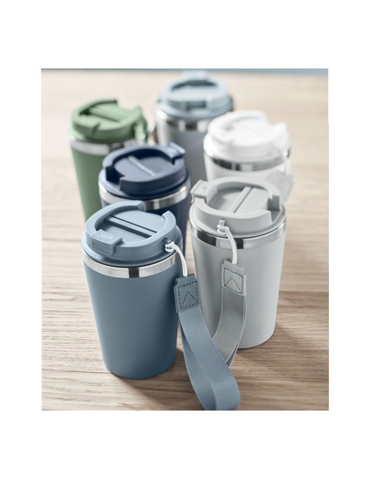 Gobelet Double Paroi Eco-Friendly TOPAZ Personnalisé pas cher