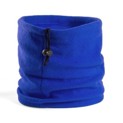 Accessoire Mode Pratique Personnalisé Tour de Cou et Bonnet Articos Matières : polaire Couleurs : bleu marquage couleur éclatant