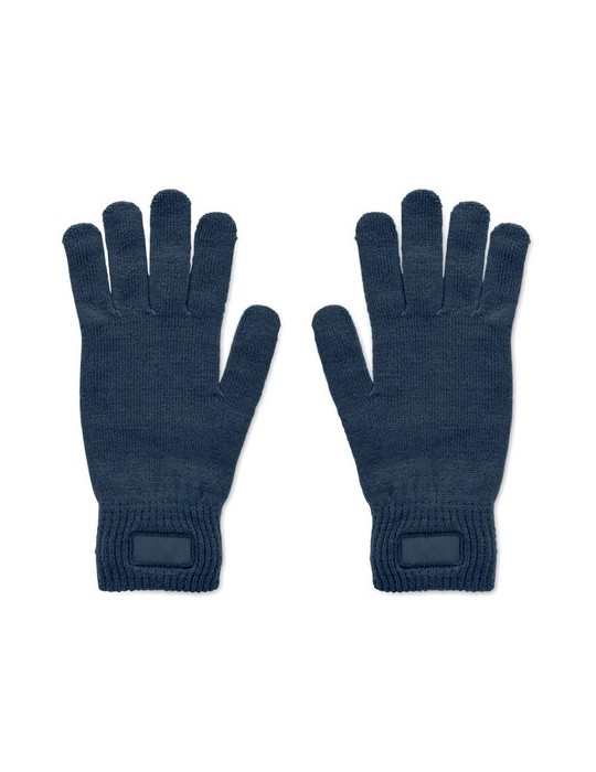 Gants tricotés en RPET personnalisés pas cher - Accessoire