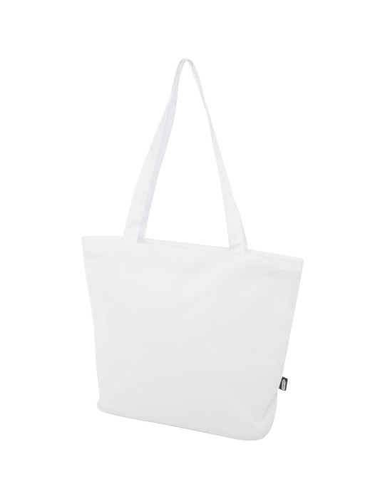 Sac shopping Panama de 20 L avec fermeture éclair recyclé certifié GRS
