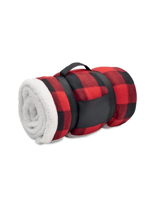 Couverture polaire  personnalisée pas cher - Eco-Friendly Shermatt
