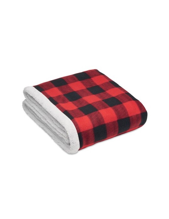 Couverture polaire  personnalisée pas cher - Eco-Friendly Shermatt