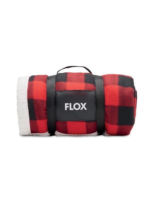Couverture polaire  personnalisée pas cher - Eco-Friendly Shermatt