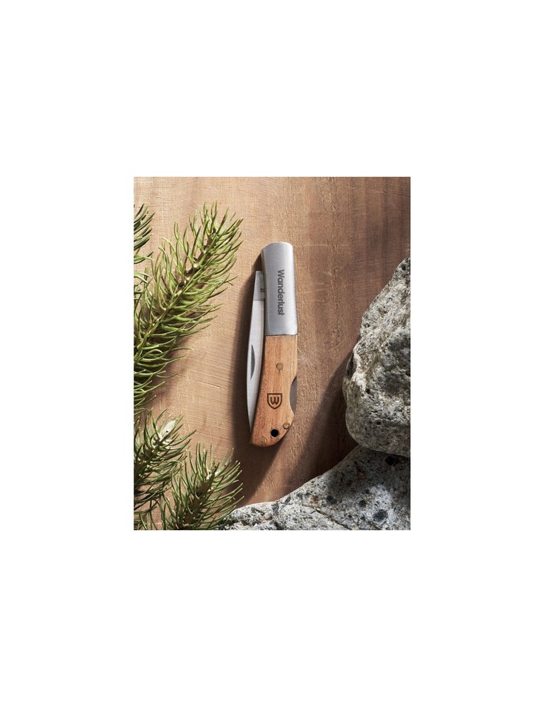 Couteau pliable publicitaire unique - Acacia SKARP