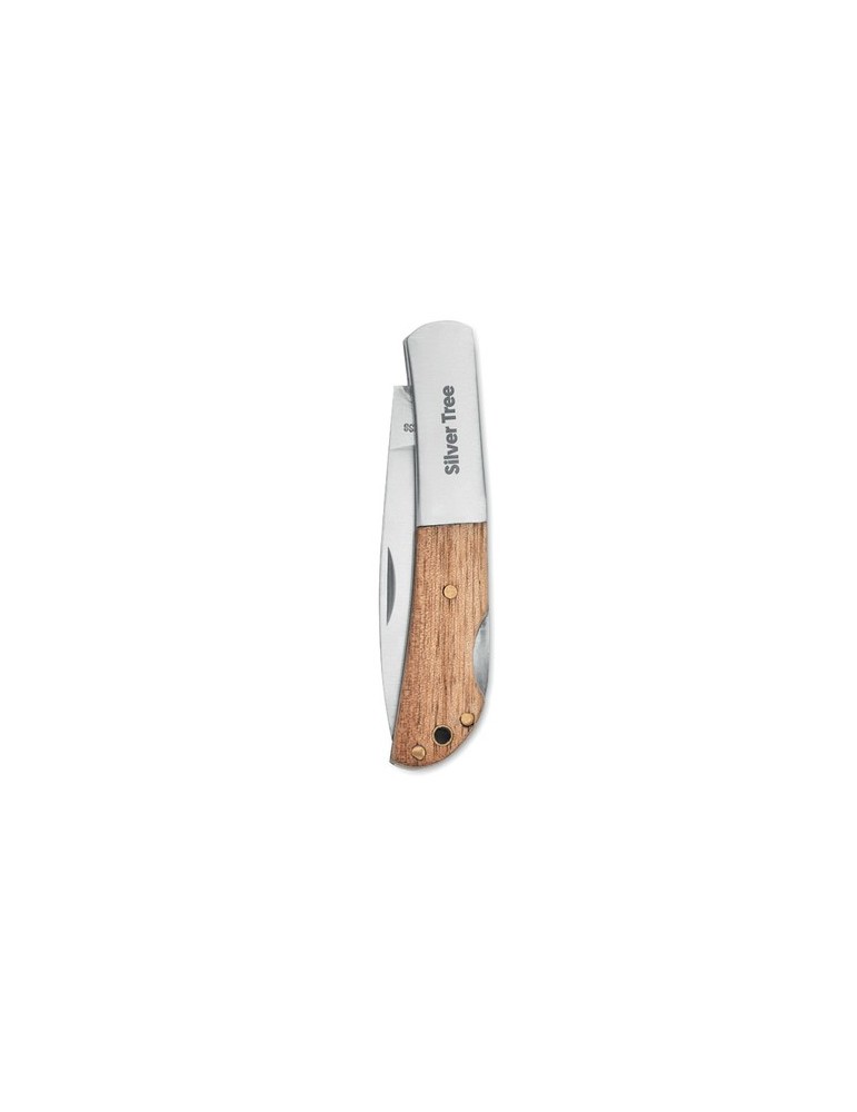 Couteau pliable publicitaire unique - Acacia SKARP