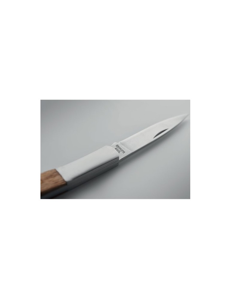Couteau pliable publicitaire unique - Acacia SKARP