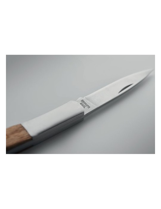 Couteau pliable publicitaire unique - Acacia SKARP
