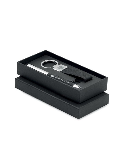 Coffret cadeau 2 pièces personnalisé - SCRIBI 2 | Objets Publicitaires