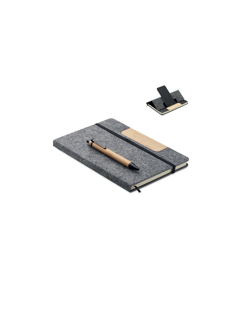 Carnet A5  et pratique personnalisé pas cher avec Stylo - RPET