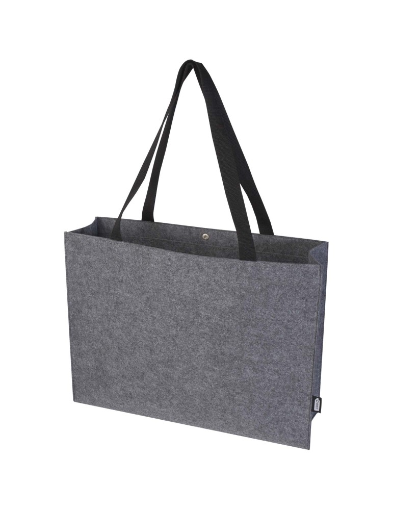 Sac shopping à soufflets Felta GRS en feutrine recyclée de 20L