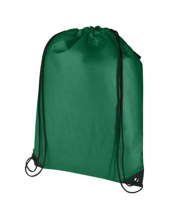 Sac à dos avec cordon Evergreen non tissé recyclé GRS de 5L