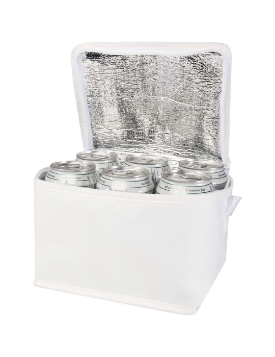 Sac isotherme Spectrum non tissé recyclé GRS de 4L pour 6 canettes