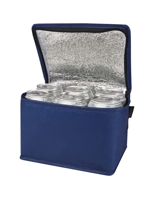 Sac isotherme Spectrum non tissé recyclé GRS de 4L pour 6 canettes