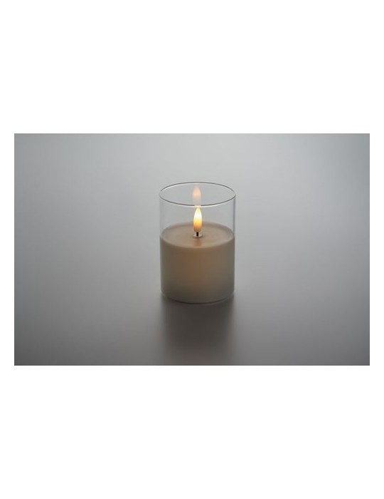 Bougie LED personnalisée - XANDLE+ | Objets Publicitaires