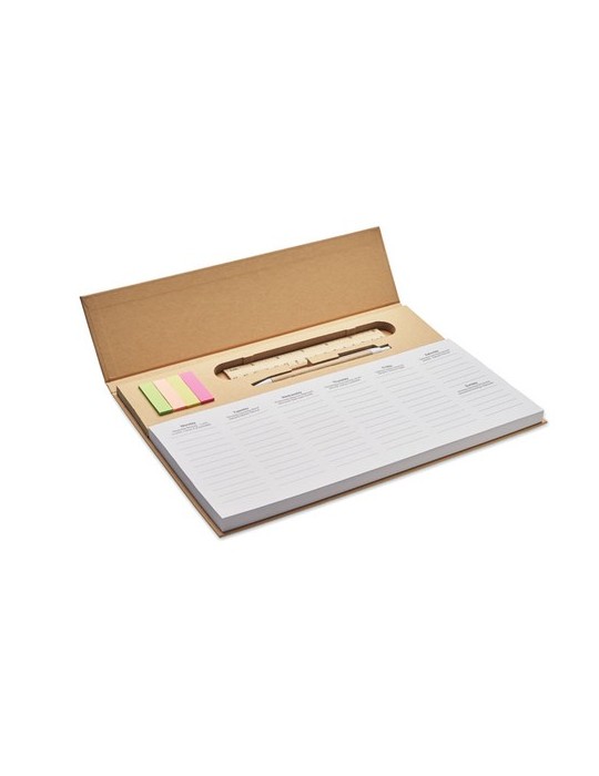 Agenda Hebdomadaire Personnalisé pour Bureau