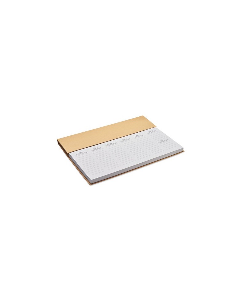 Agenda Hebdomadaire Personnalisé pour Bureau