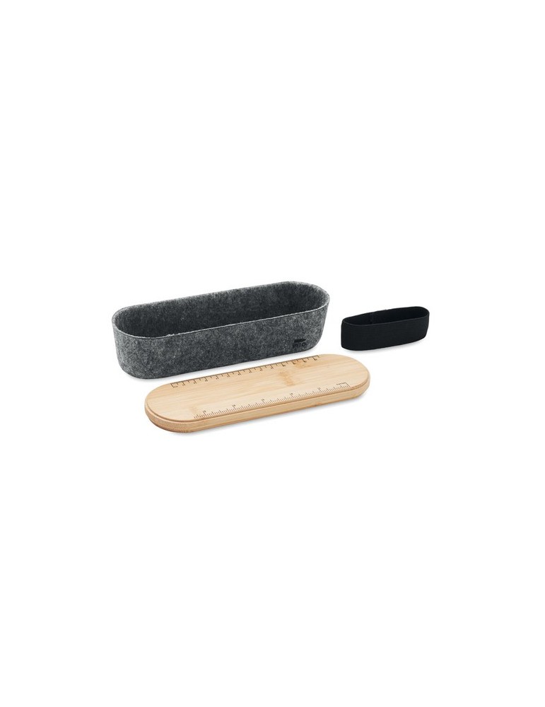 Trousse RPET personnalisée - Fournitures de bureau s MILE