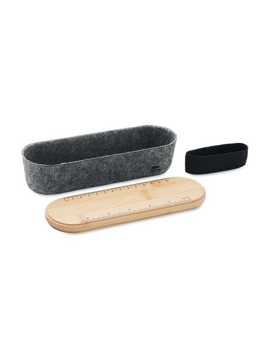 Trousse RPET personnalisée - Fournitures de bureau s MILE