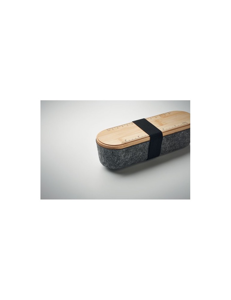Trousse RPET personnalisée - Fournitures de bureau s MILE