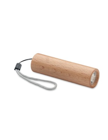 Torche en bois personnalisée - Lampe rechargeable puissante LITE pas cher