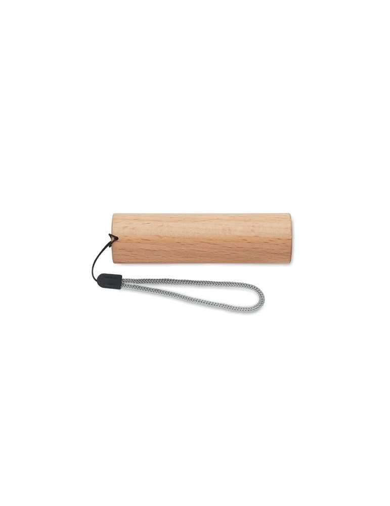 Torche en bois personnalisée - Lampe rechargeable puissante LITE pas cher