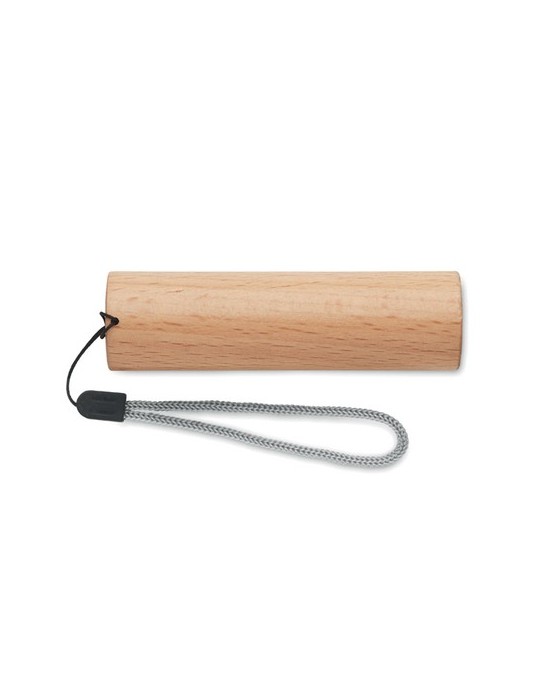 Torche en bois personnalisée - Lampe rechargeable puissante LITE pas cher