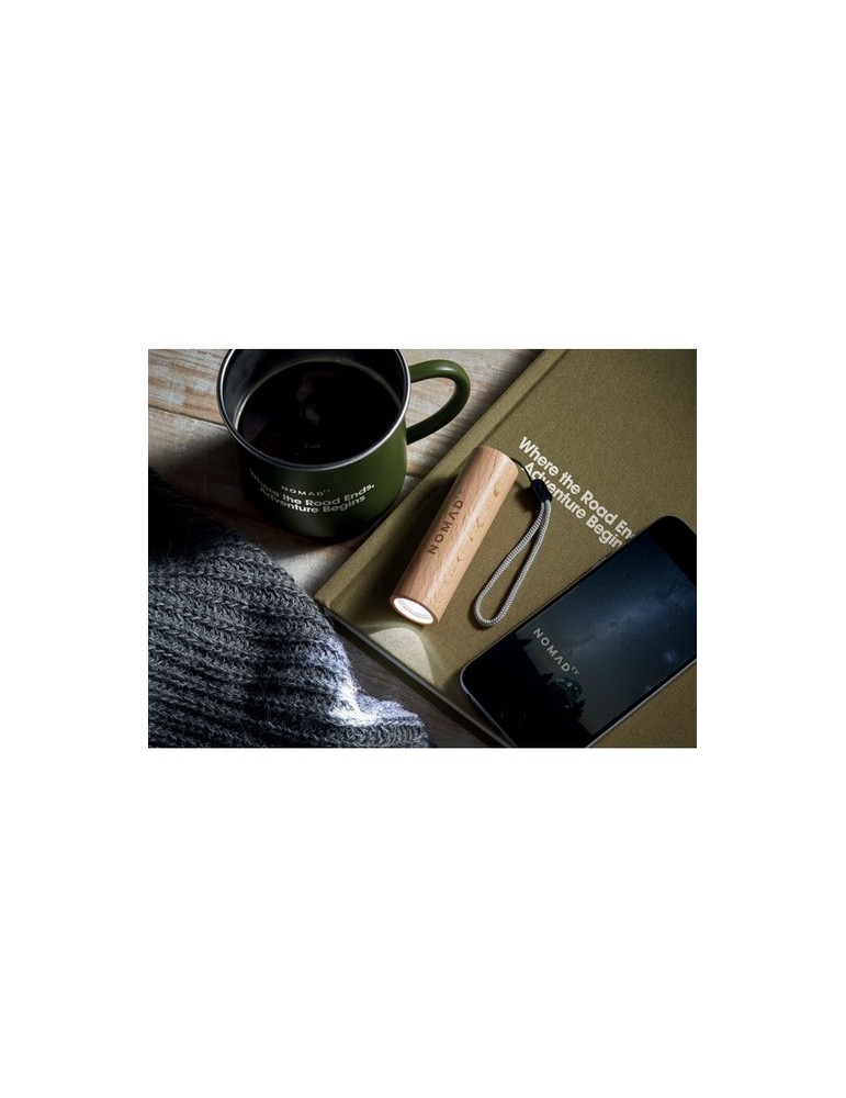 Torche en bois personnalisée - Lampe rechargeable puissante LITE pas cher