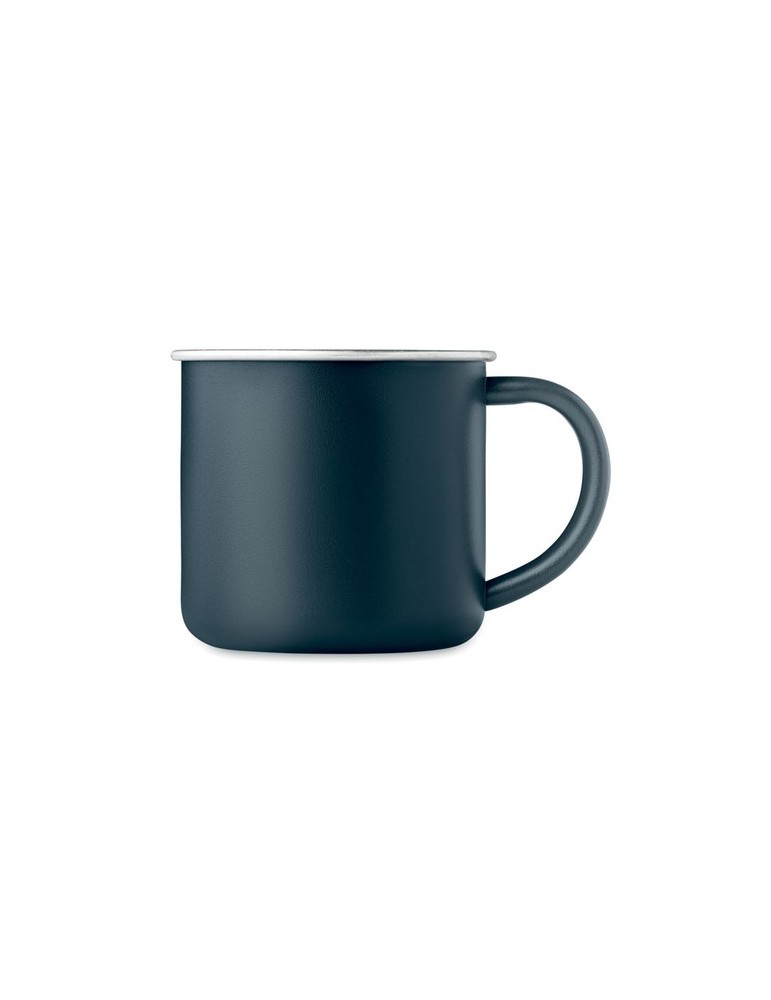 Tasse en acier inox recyclé - Objets publicitaires CARIBU