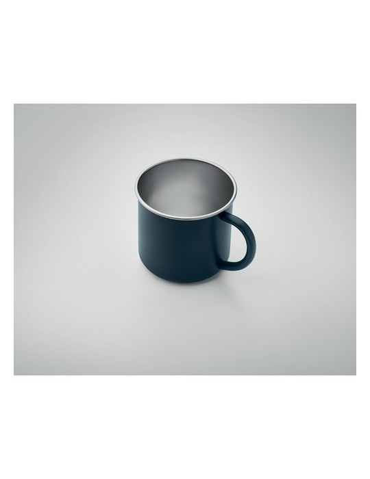 Tasse en acier inox recyclé - Objets publicitaires CARIBU