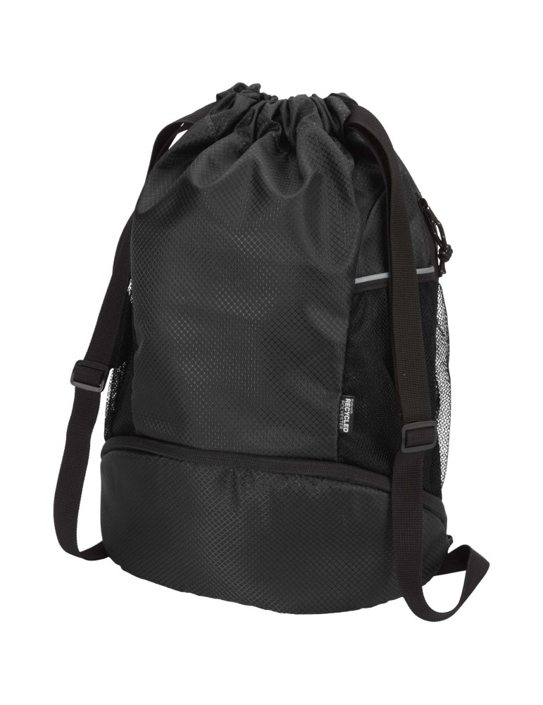 Sac de sport Varyon à cordon en matériaux recyclés certifiés GRS avec…