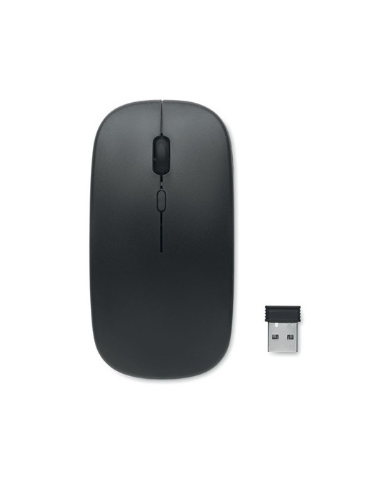 Souris sans fil  personnalisée - CURVY C performante pas cher