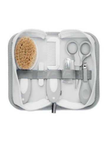 Set de toilette bébé personnalisée - Pratiques 6 pièces pas cher