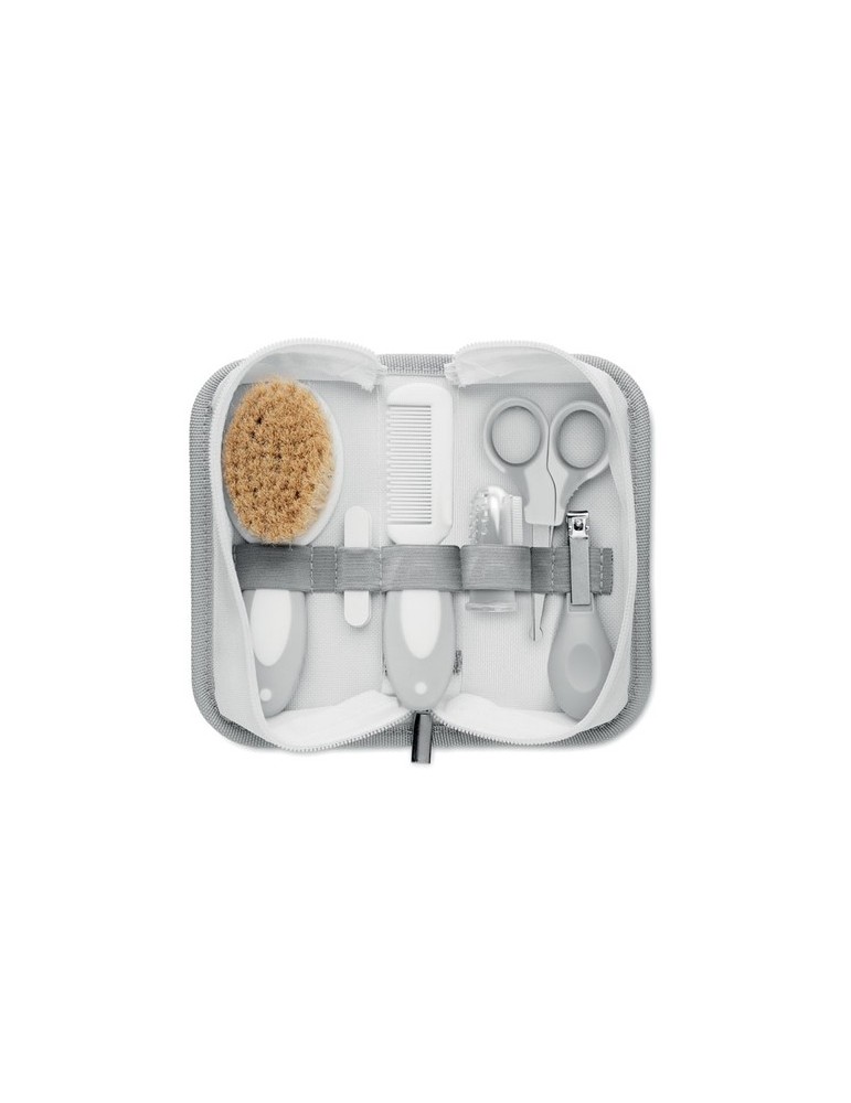 Set de toilette bébé personnalisée - Pratiques 6 pièces pas cher
