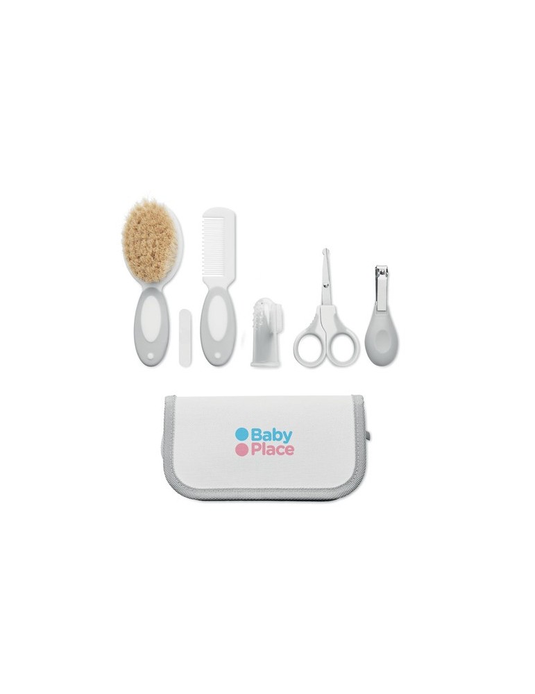 Set de toilette bébé personnalisée - Pratiques 6 pièces pas cher