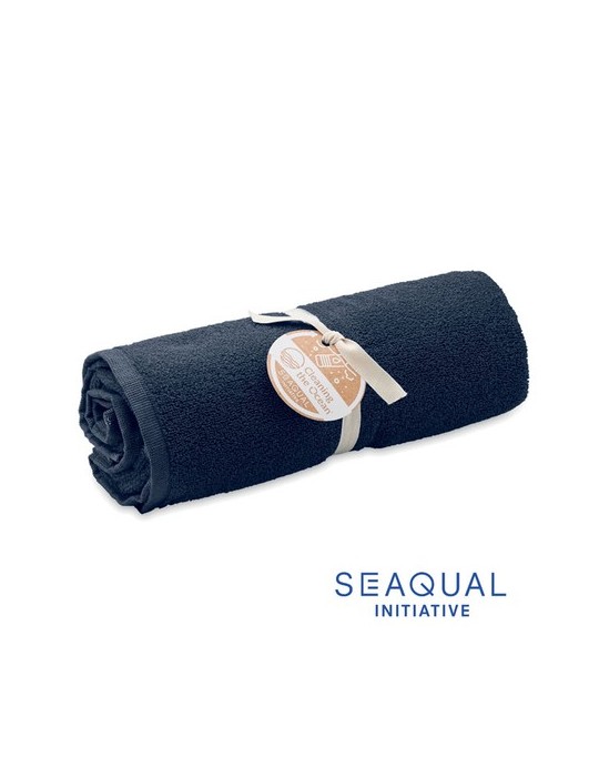 Serviette de bain  personnalisée - SEAQUAL® 100x170cm pas cher