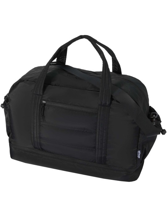 Sac de voyage Puffer recyclé certifié GRS avec fond isolé de 30 L