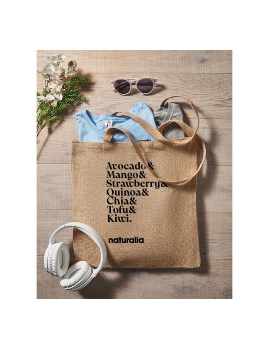 Sac shopping jute personnalisé - et Durable ZOLANG