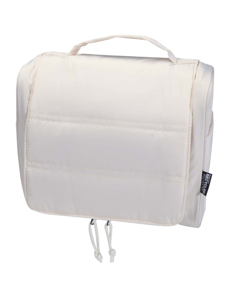 Trousse de toilette à suspendre Puffer recyclée et certifiée GRS de 8…