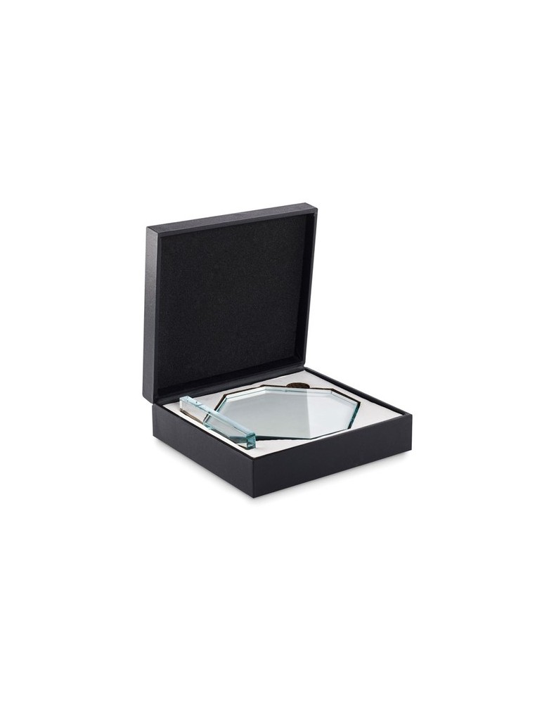 Trophée en cristal personnalisé - RUMBO cadeau d'entreprise