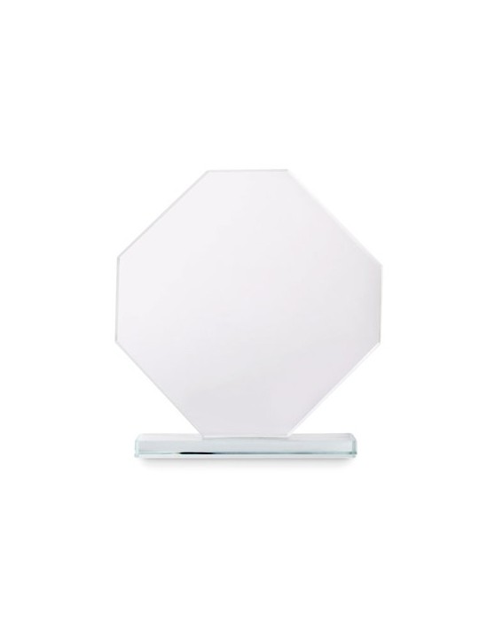 Trophée en cristal personnalisé - RUMBO cadeau d'entreprise