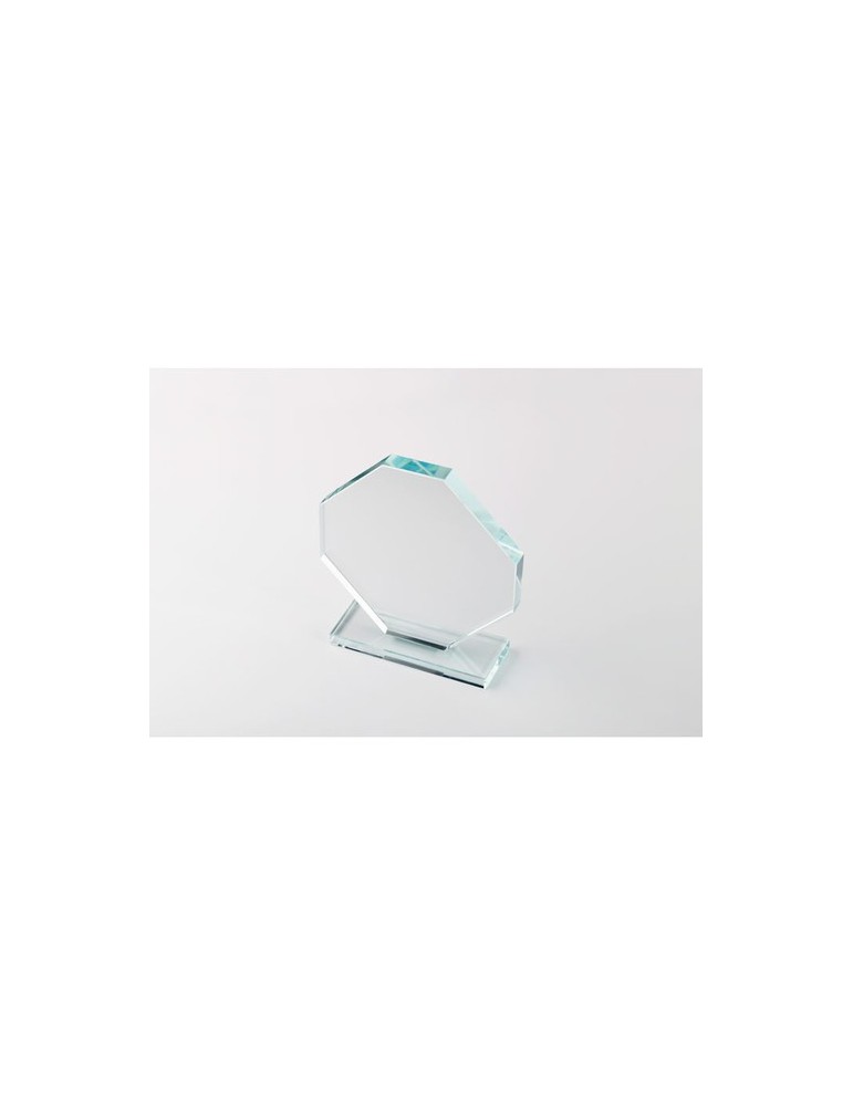 Trophée en cristal personnalisé - RUMBO cadeau d'entreprise