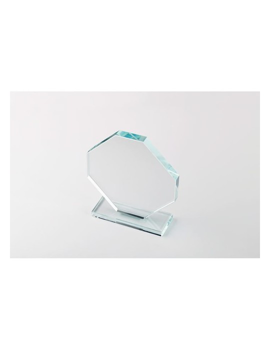 Trophée en cristal personnalisé - RUMBO cadeau d'entreprise