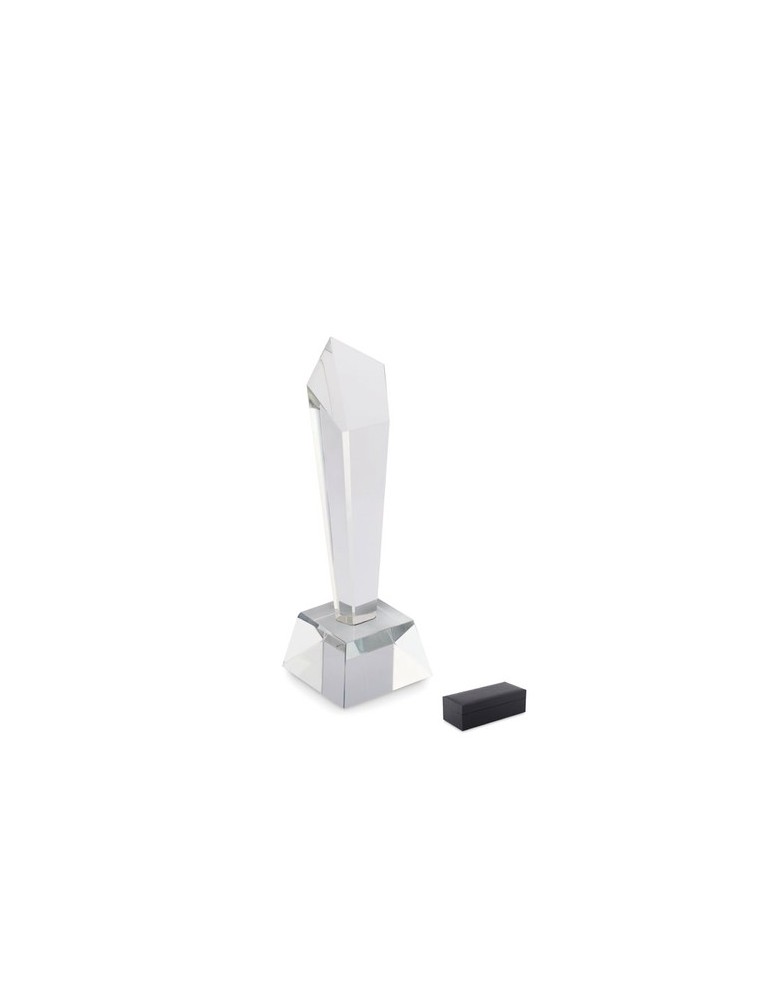 Trophée en cristal personnalisé - DIAWARD cadeau d'entreprise